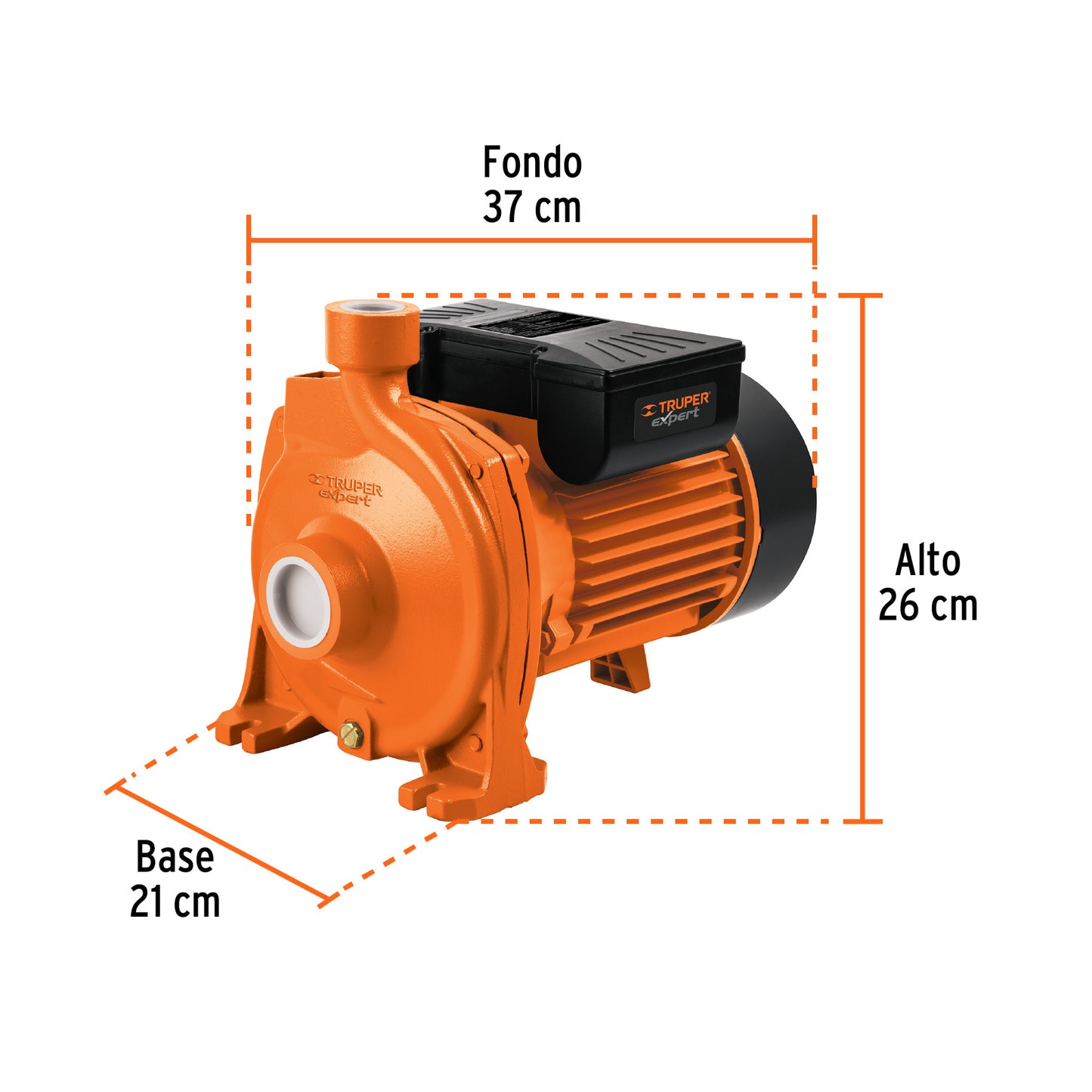 BOMBA CENTRIFUGA PARA AGUA 2HP BOAC-2 TRUPER