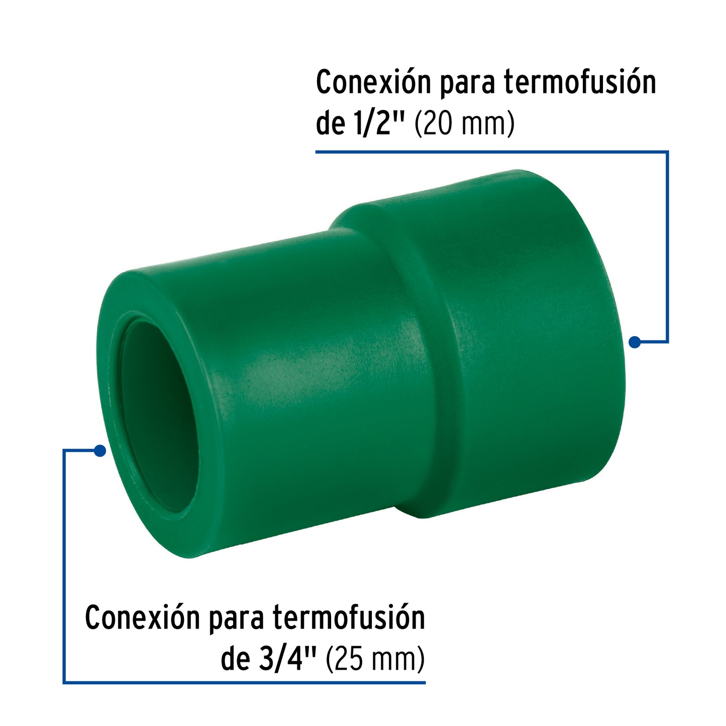 REDUCCION DE PPR 3/4 X 1/2 CV-221 FOSET