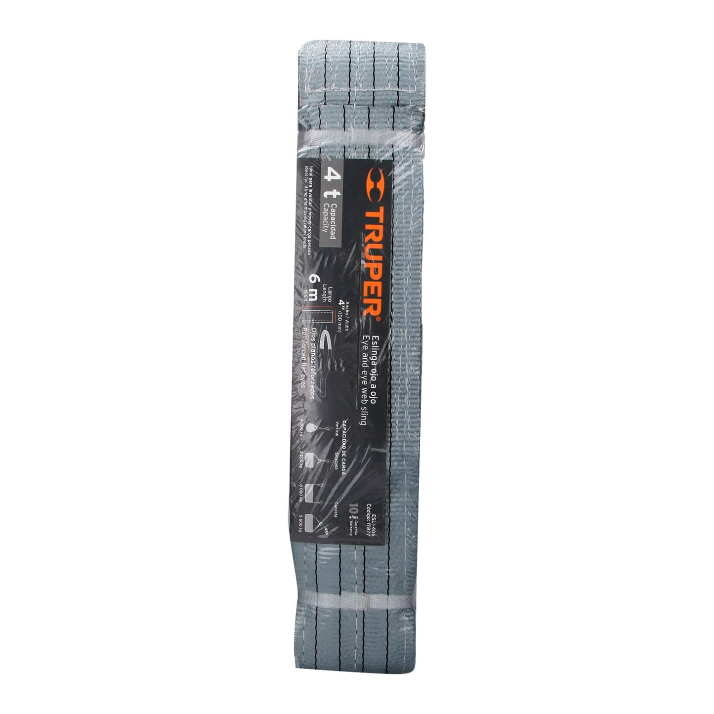ESLINGA DE 4"X6MTS ESLI-406
